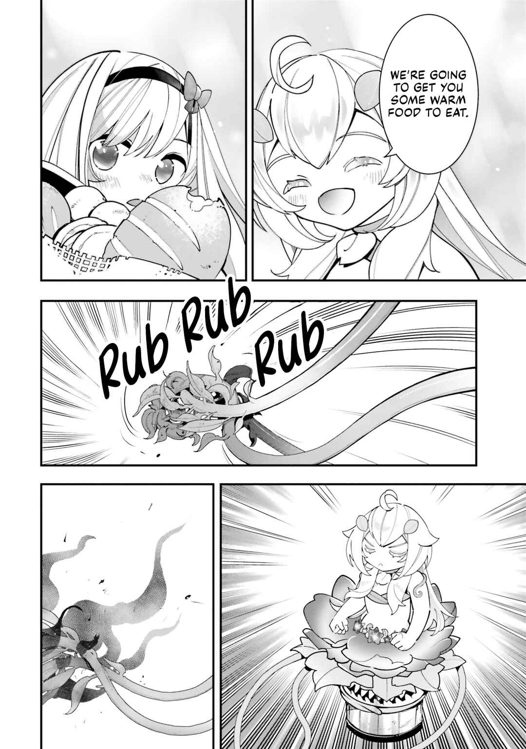 Page 19 Chapter 20 Shokubutsu Monster Musume Nikki ~Seijo datta Watashi ga Uragirareta Hate ni Aruraune ni Tensei Shite Shimatta node, kore kara wa Kougousei wo Shinagara Shizuka ni Shokubutsu Life wo Sugoshimasu~