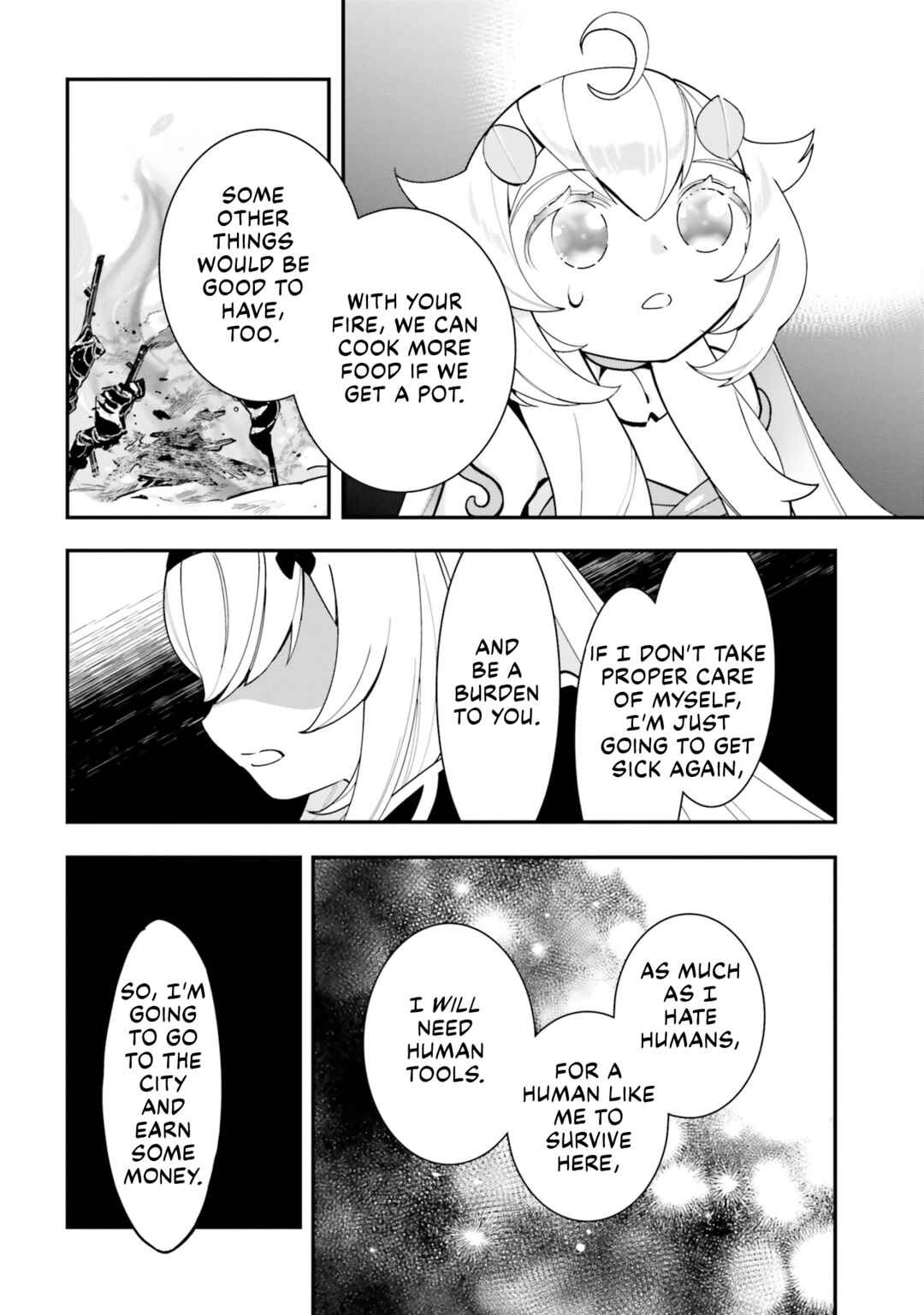 Page 29 Chapter 20 Shokubutsu Monster Musume Nikki ~Seijo datta Watashi ga Uragirareta Hate ni Aruraune ni Tensei Shite Shimatta node, kore kara wa Kougousei wo Shinagara Shizuka ni Shokubutsu Life wo Sugoshimasu~