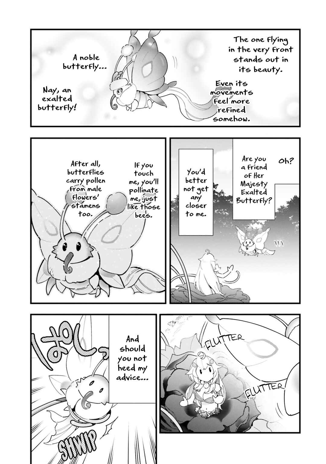 Page 5 Chapter 10 Shokubutsu Monster Musume Nikki ~Seijo datta Watashi ga Uragirareta Hate ni Aruraune ni Tensei Shite Shimatta node, kore kara wa Kougousei wo Shinagara Shizuka ni Shokubutsu Life wo Sugoshimasu~