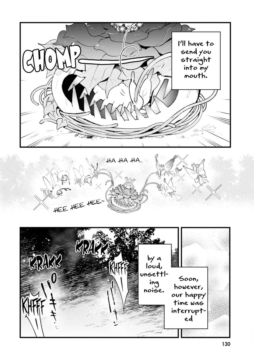 Page 6 Chapter 10 Shokubutsu Monster Musume Nikki ~Seijo datta Watashi ga Uragirareta Hate ni Aruraune ni Tensei Shite Shimatta node, kore kara wa Kougousei wo Shinagara Shizuka ni Shokubutsu Life wo Sugoshimasu~