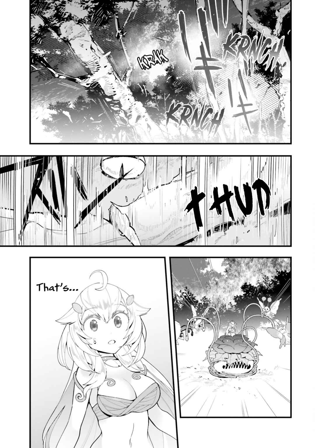 Page 7 Chapter 10 Shokubutsu Monster Musume Nikki ~Seijo datta Watashi ga Uragirareta Hate ni Aruraune ni Tensei Shite Shimatta node, kore kara wa Kougousei wo Shinagara Shizuka ni Shokubutsu Life wo Sugoshimasu~