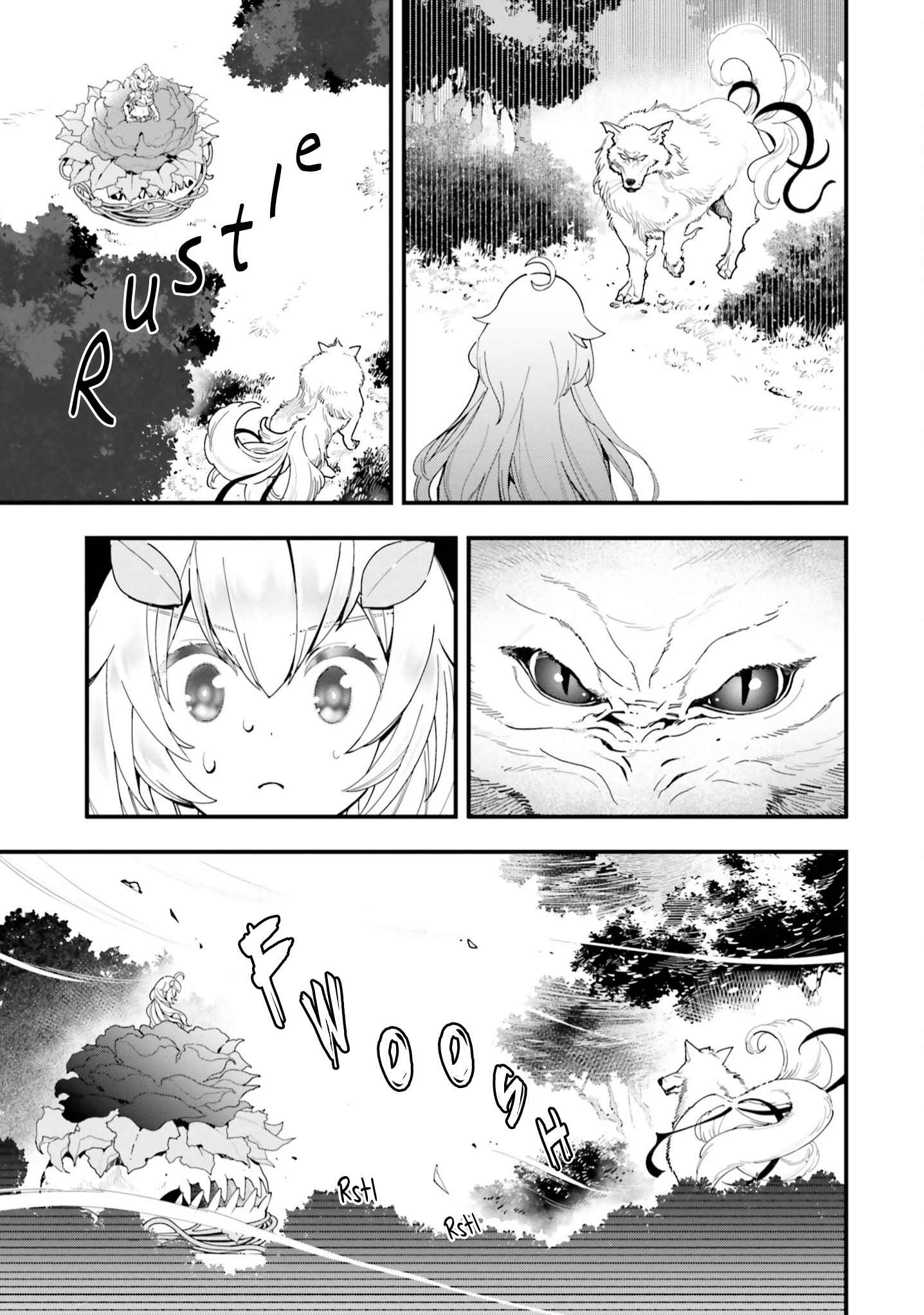 Page 10 Chapter 5 Shokubutsu Monster Musume Nikki ~Seijo datta Watashi ga Uragirareta Hate ni Aruraune ni Tensei Shite Shimatta node, kore kara wa Kougousei wo Shinagara Shizuka ni Shokubutsu Life wo Sugoshimasu~