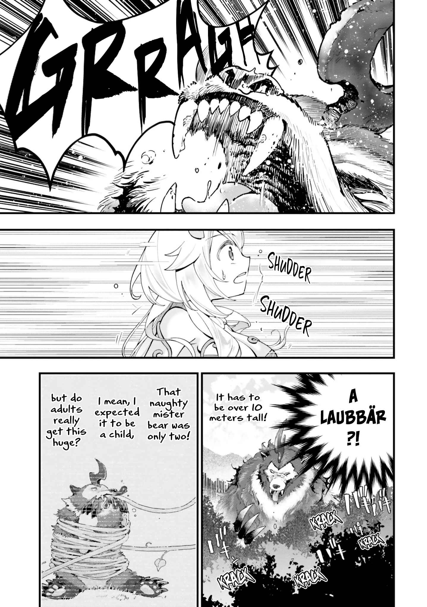 Page 14 Chapter 5 Shokubutsu Monster Musume Nikki ~Seijo datta Watashi ga Uragirareta Hate ni Aruraune ni Tensei Shite Shimatta node, kore kara wa Kougousei wo Shinagara Shizuka ni Shokubutsu Life wo Sugoshimasu~