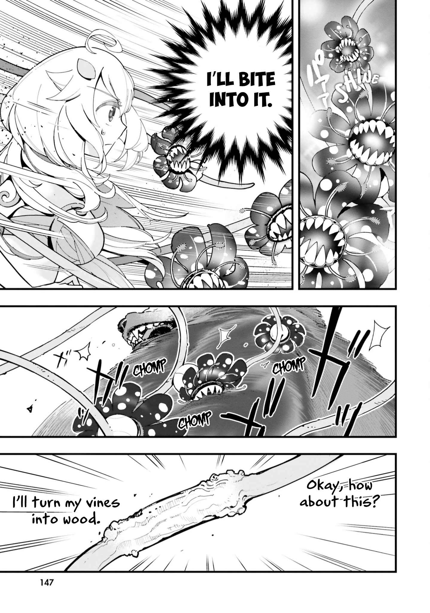 Page 20 Chapter 5 Shokubutsu Monster Musume Nikki ~Seijo datta Watashi ga Uragirareta Hate ni Aruraune ni Tensei Shite Shimatta node, kore kara wa Kougousei wo Shinagara Shizuka ni Shokubutsu Life wo Sugoshimasu~