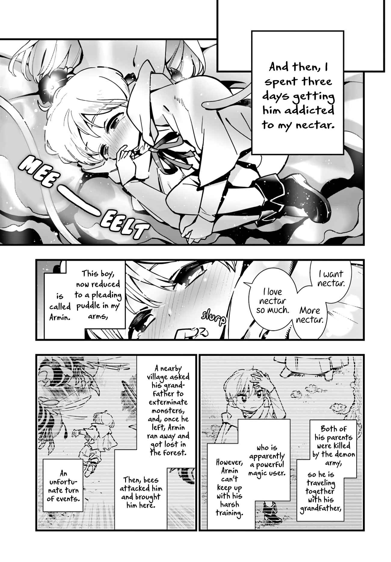 Page 18 Chapter 4 Shokubutsu Monster Musume Nikki ~Seijo datta Watashi ga Uragirareta Hate ni Aruraune ni Tensei Shite Shimatta node, kore kara wa Kougousei wo Shinagara Shizuka ni Shokubutsu Life wo Sugoshimasu~