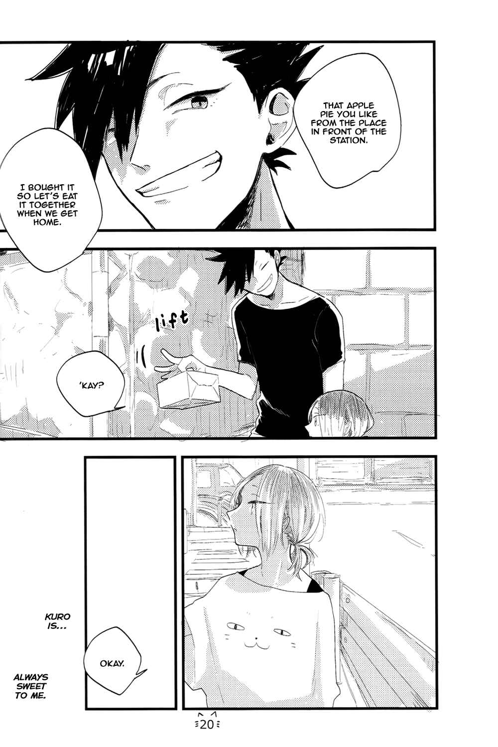 Page 21 Chapter Unknown_7471 Haikyu!! - Apple pie tabeyo (Doujinshi)