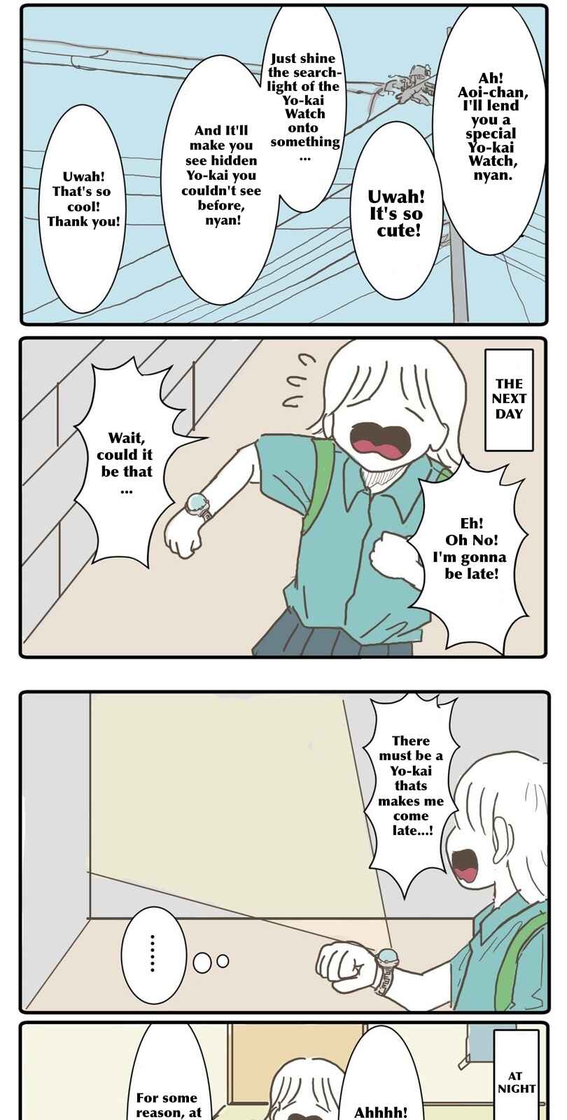 Page 4 Chapter 1 1%ORANGE×Yo-kai Watch♪ ~There are Yo-kai in my Youth!?~