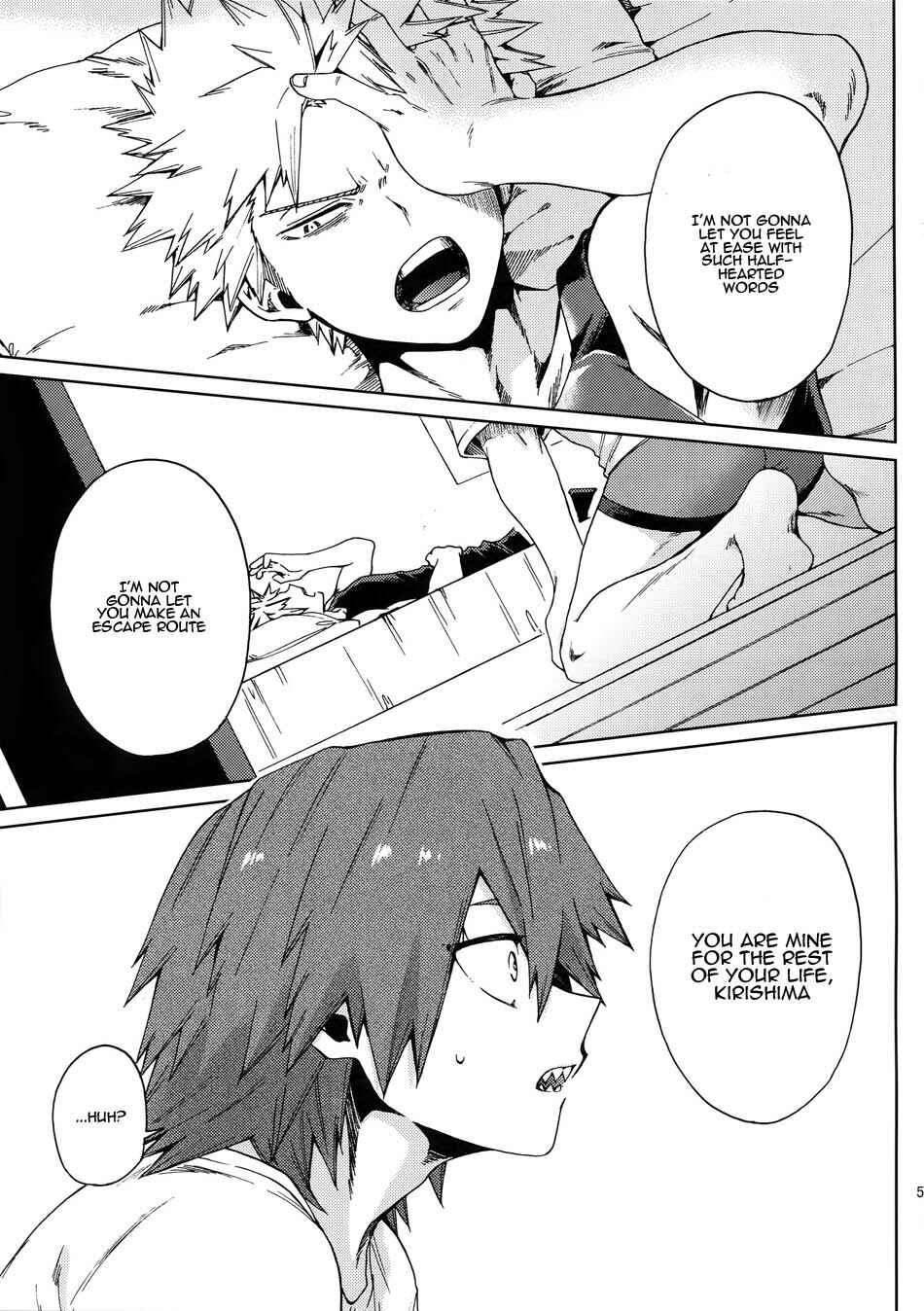 Page 54 Chapter Unknown_b938 Boku no Hero Academia - Bakugou to shitai (Doujinshi)