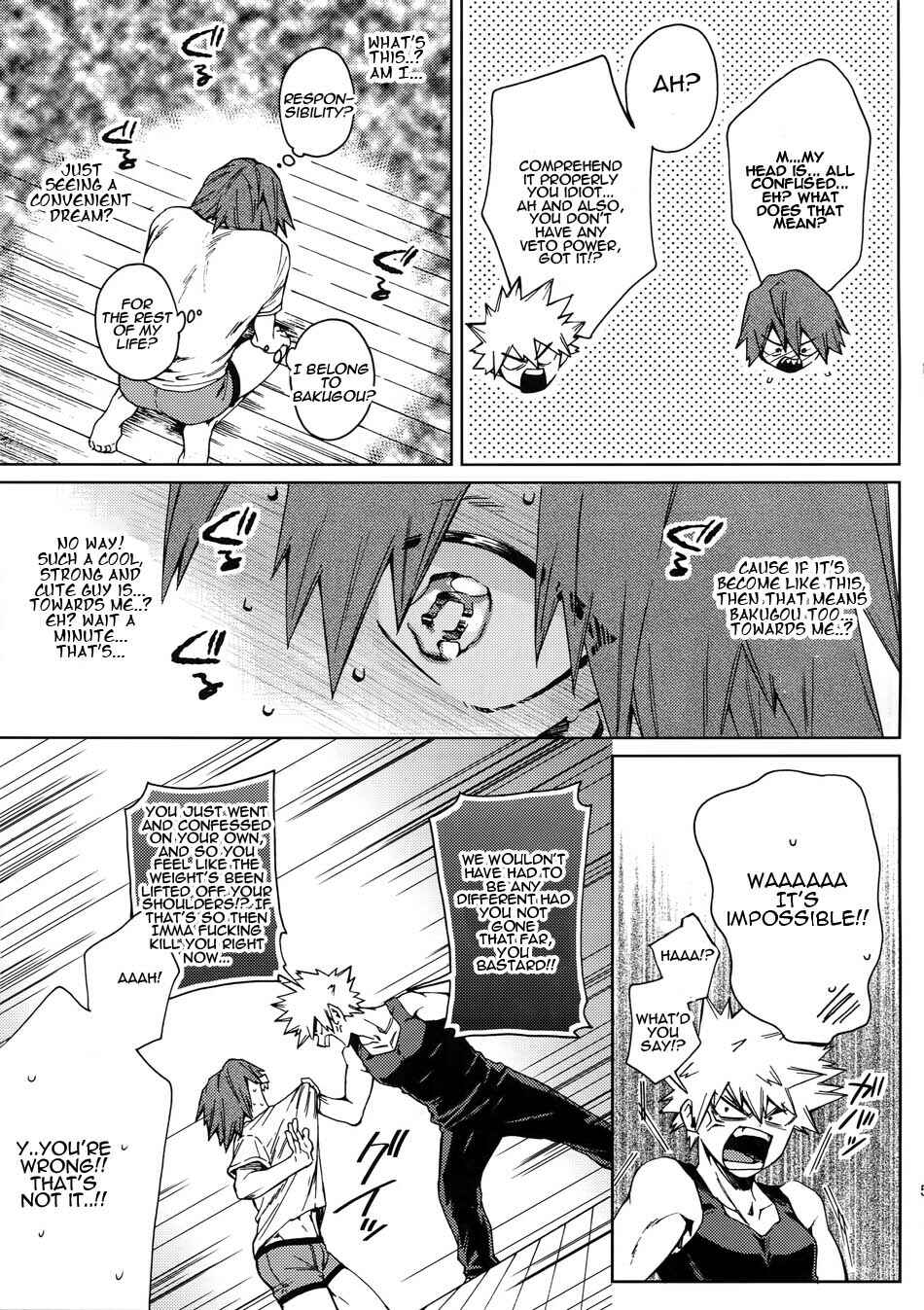 Page 56 Chapter Unknown_b938 Boku no Hero Academia - Bakugou to shitai (Doujinshi)