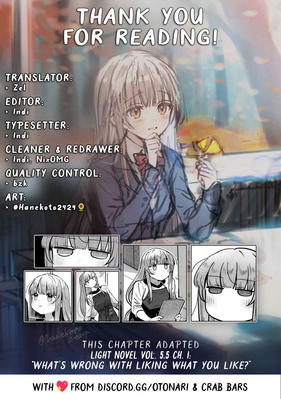 Page 13 Chapter 20 Otonari no Tenshi-sama ni Itsunomanika Dame Ningen ni Sareteita Ken: after the rain