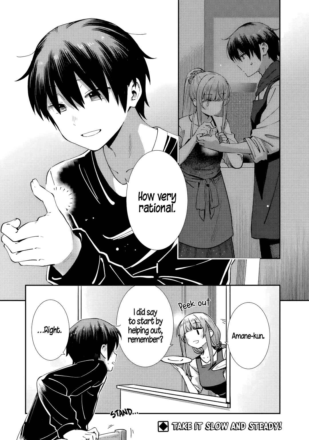Page 10 Chapter 19 Otonari no Tenshi-sama ni Itsunomanika Dame Ningen ni Sareteita Ken: after the rain