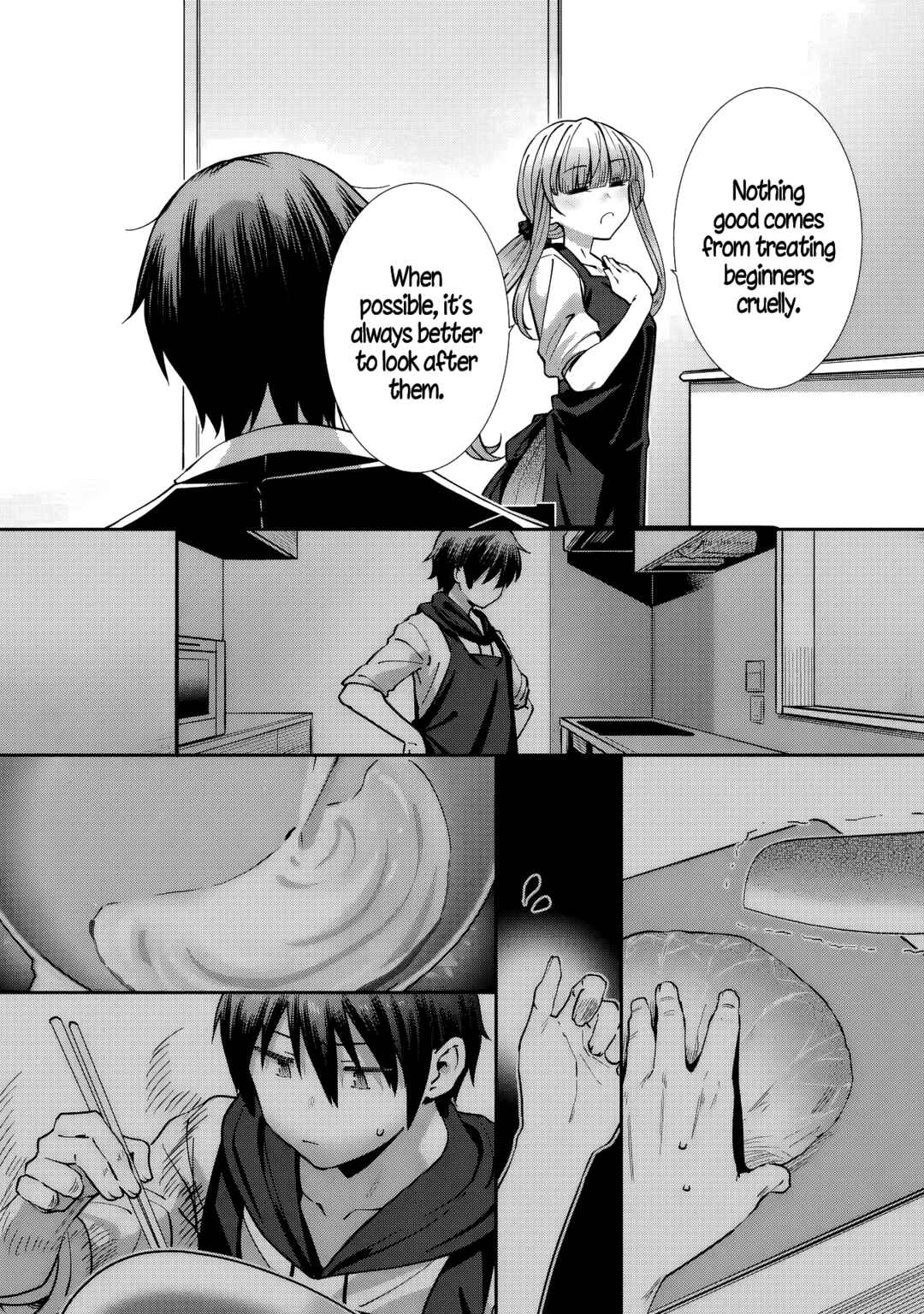 Page 8 Chapter 19 Otonari no Tenshi-sama ni Itsunomanika Dame Ningen ni Sareteita Ken: after the rain
