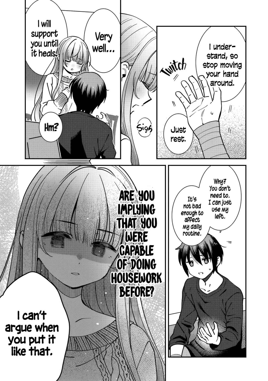 Page 5 Chapter 8 Otonari no Tenshi-sama ni Itsunomanika Dame Ningen ni Sareteita Ken: after the rain