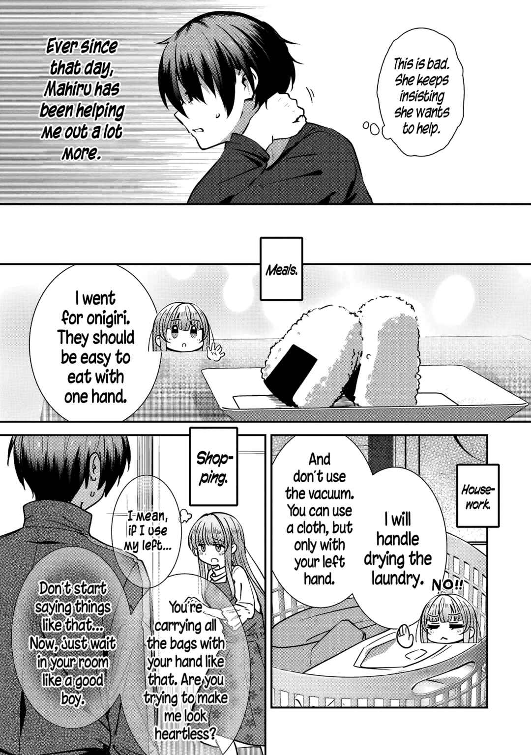 Page 7 Chapter 8 Otonari no Tenshi-sama ni Itsunomanika Dame Ningen ni Sareteita Ken: after the rain