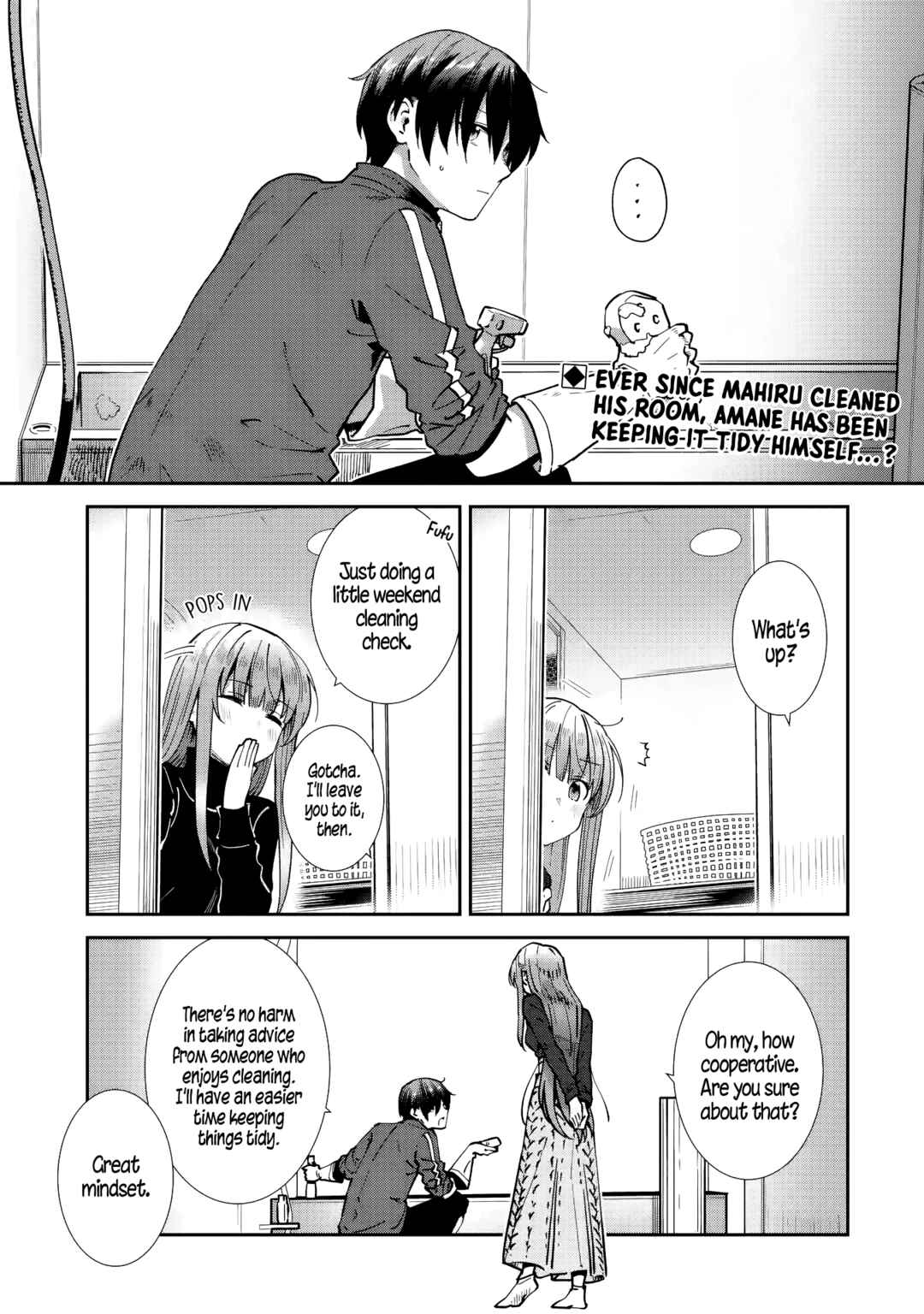 Page 1 Chapter 28 Otonari no Tenshi-sama ni Itsunomanika Dame Ningen ni Sareteita Ken: after the rain