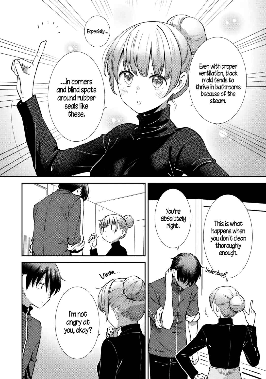 Page 4 Chapter 28 Otonari no Tenshi-sama ni Itsunomanika Dame Ningen ni Sareteita Ken: after the rain