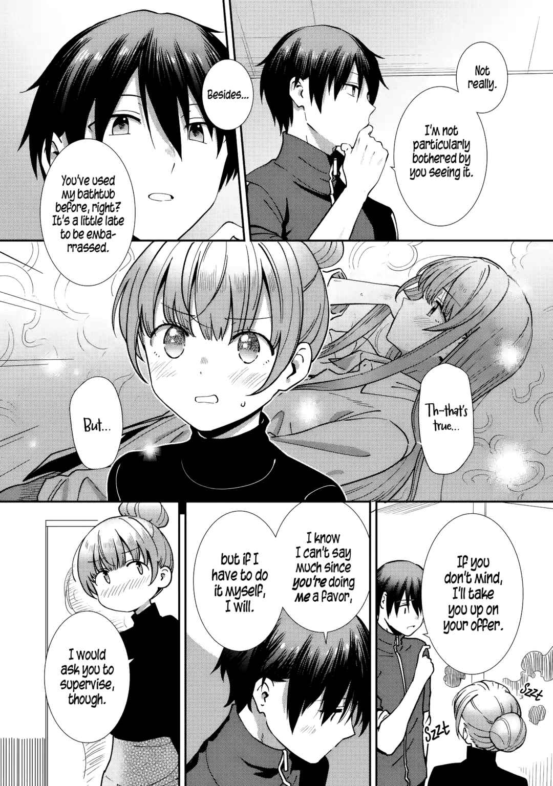 Page 8 Chapter 28 Otonari no Tenshi-sama ni Itsunomanika Dame Ningen ni Sareteita Ken: after the rain