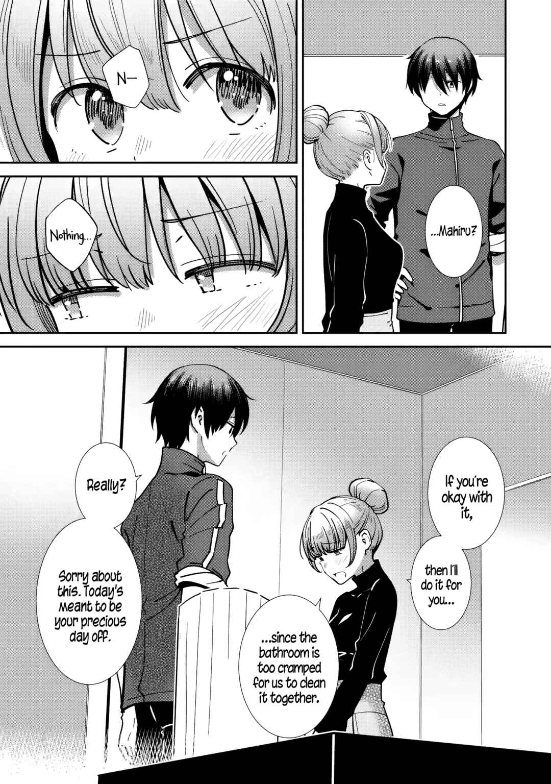 Page 9 Chapter 28 Otonari no Tenshi-sama ni Itsunomanika Dame Ningen ni Sareteita Ken: after the rain