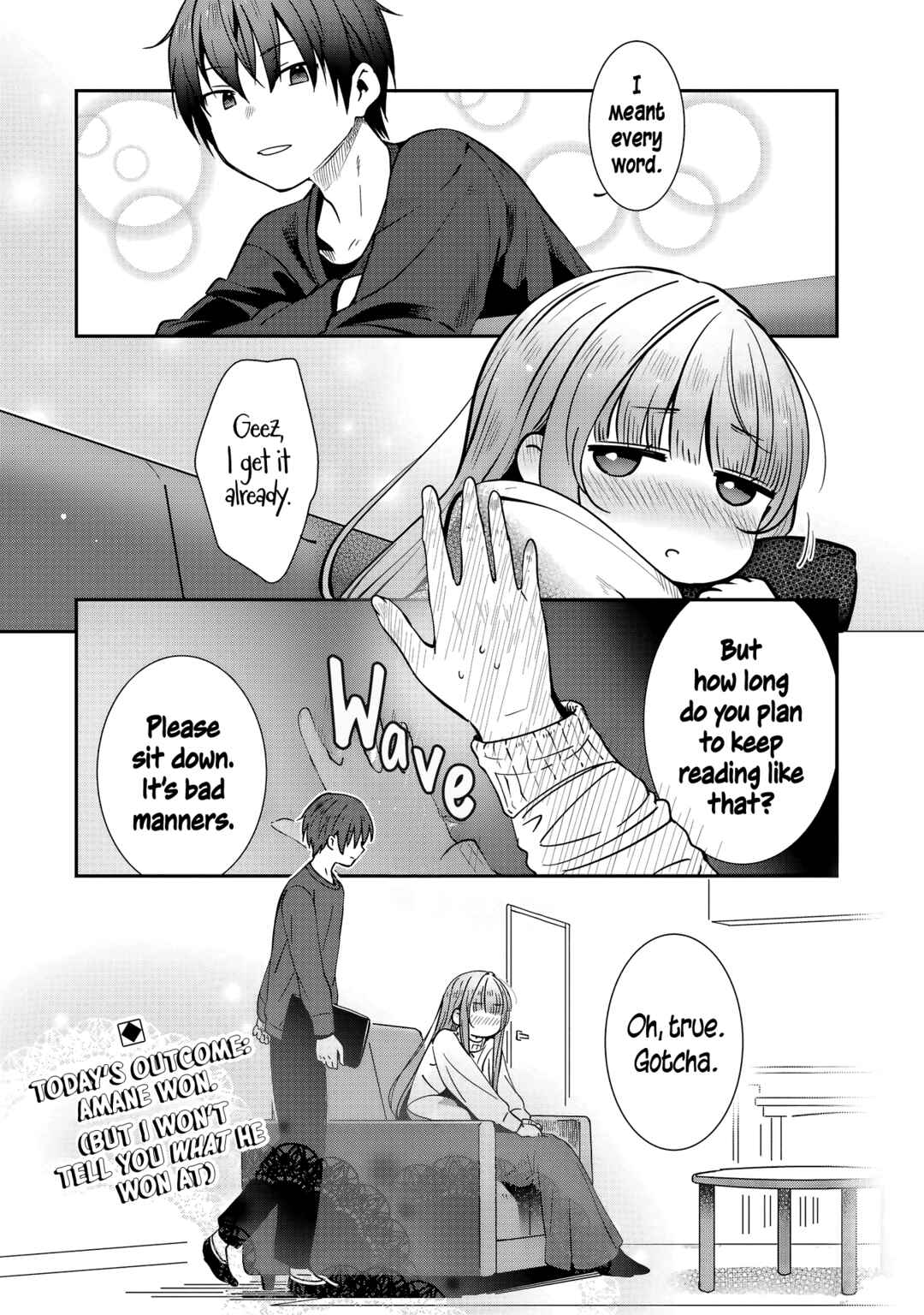 Page 10 Chapter 6 Otonari no Tenshi-sama ni Itsunomanika Dame Ningen ni Sareteita Ken: after the rain