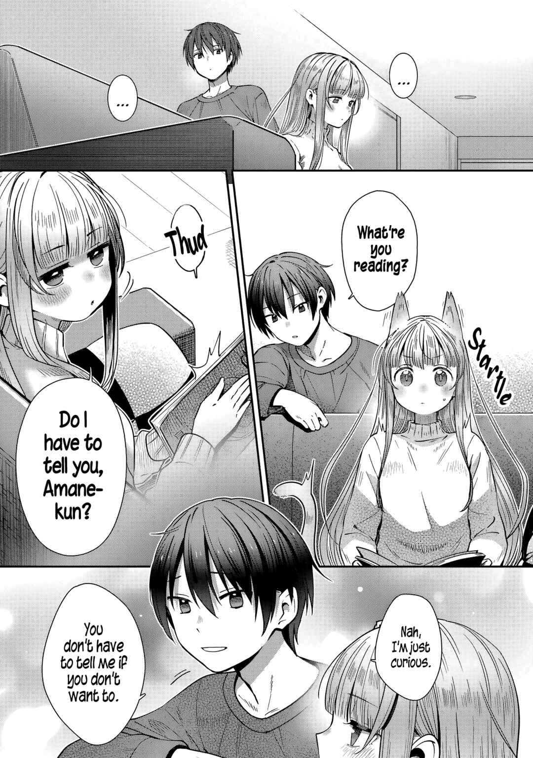 Page 3 Chapter 6 Otonari no Tenshi-sama ni Itsunomanika Dame Ningen ni Sareteita Ken: after the rain