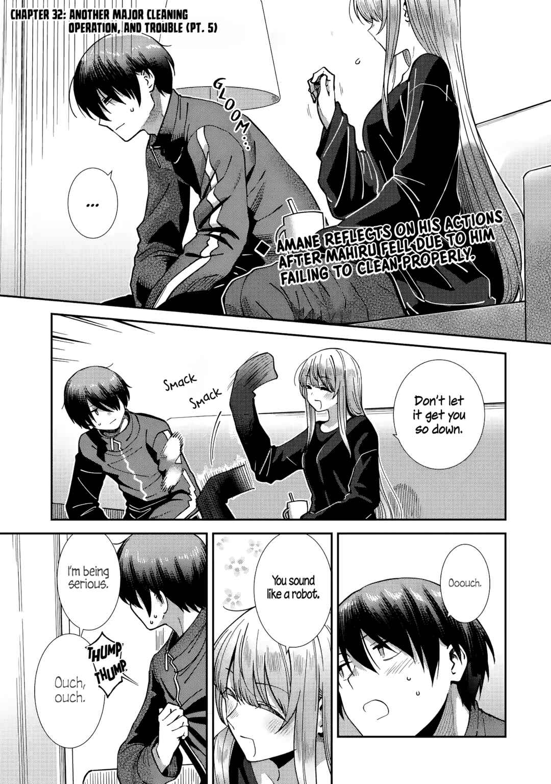 Page 1 Chapter 32 Otonari no Tenshi-sama ni Itsunomanika Dame Ningen ni Sareteita Ken: after the rain