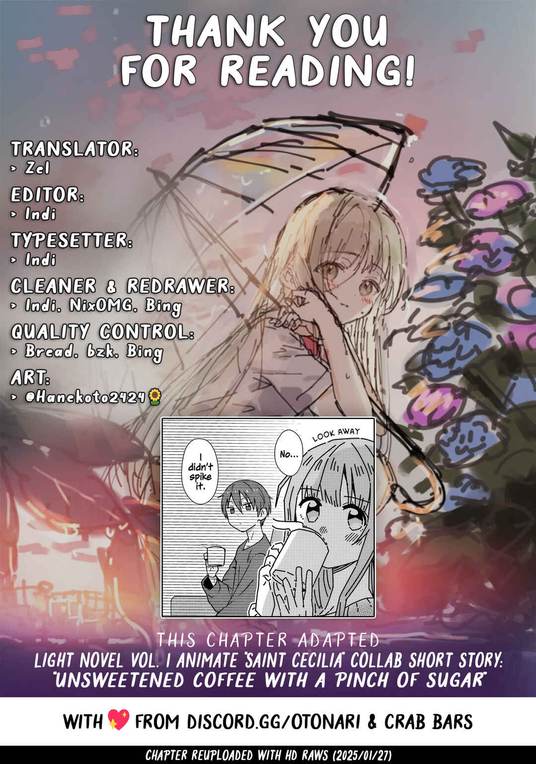Page 13 Chapter 3 Otonari no Tenshi-sama ni Itsunomanika Dame Ningen ni Sareteita Ken: after the rain