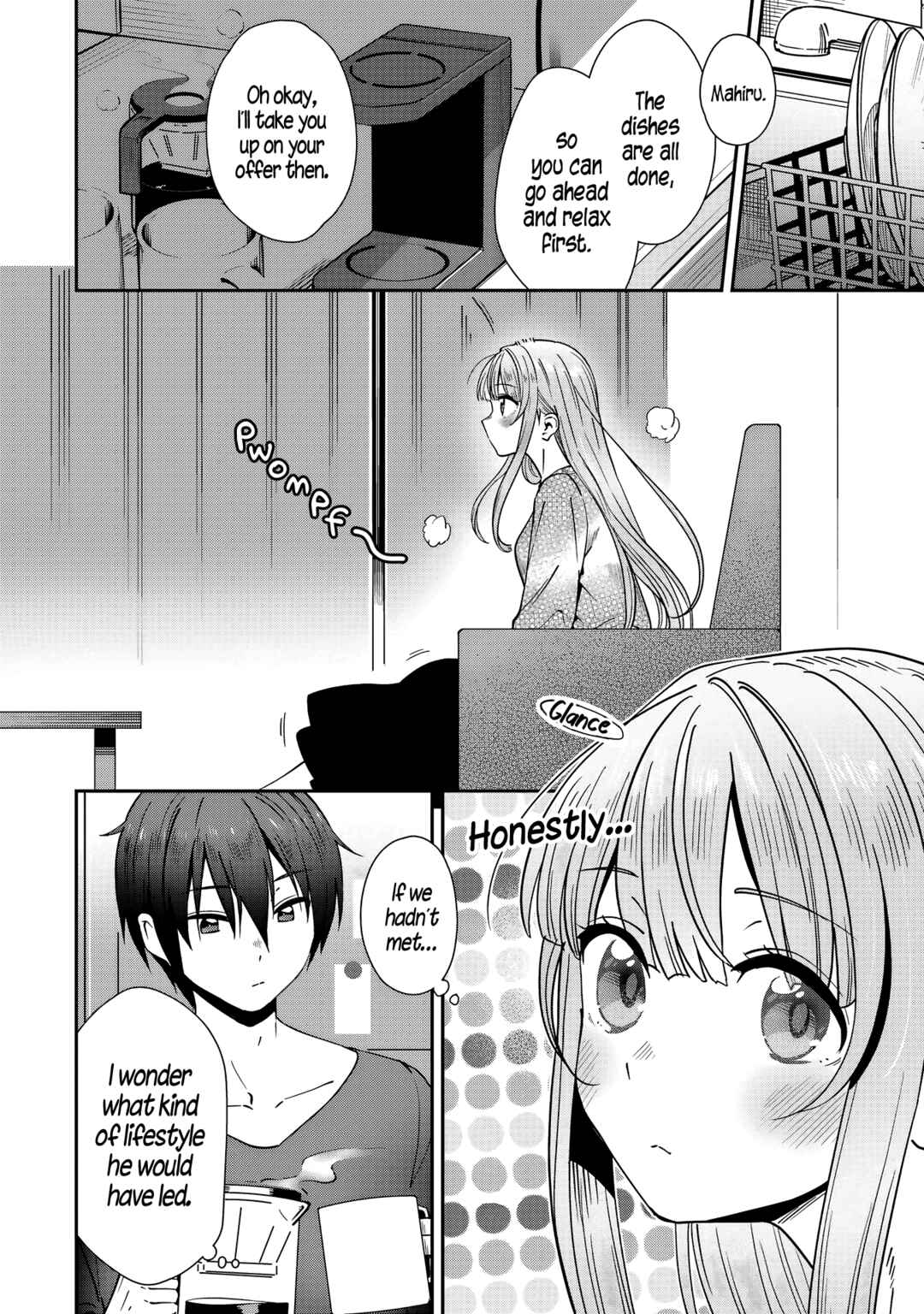 Page 4 Chapter 3 Otonari no Tenshi-sama ni Itsunomanika Dame Ningen ni Sareteita Ken: after the rain