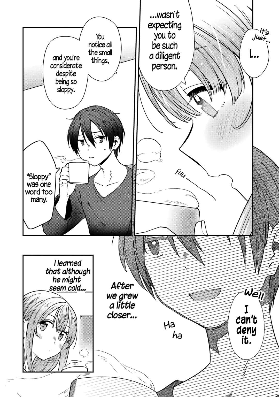 Page 8 Chapter 3 Otonari no Tenshi-sama ni Itsunomanika Dame Ningen ni Sareteita Ken: after the rain