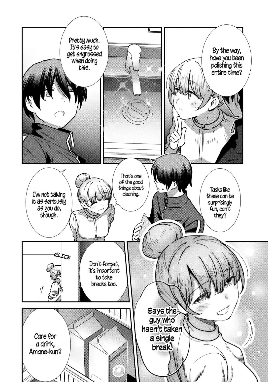 Page 8 Chapter 29 Otonari no Tenshi-sama ni Itsunomanika Dame Ningen ni Sareteita Ken: after the rain