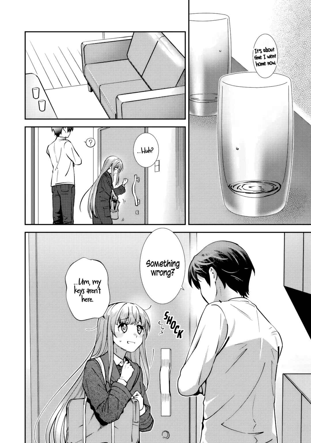 Page 4 Chapter 16 Otonari no Tenshi-sama ni Itsunomanika Dame Ningen ni Sareteita Ken: after the rain