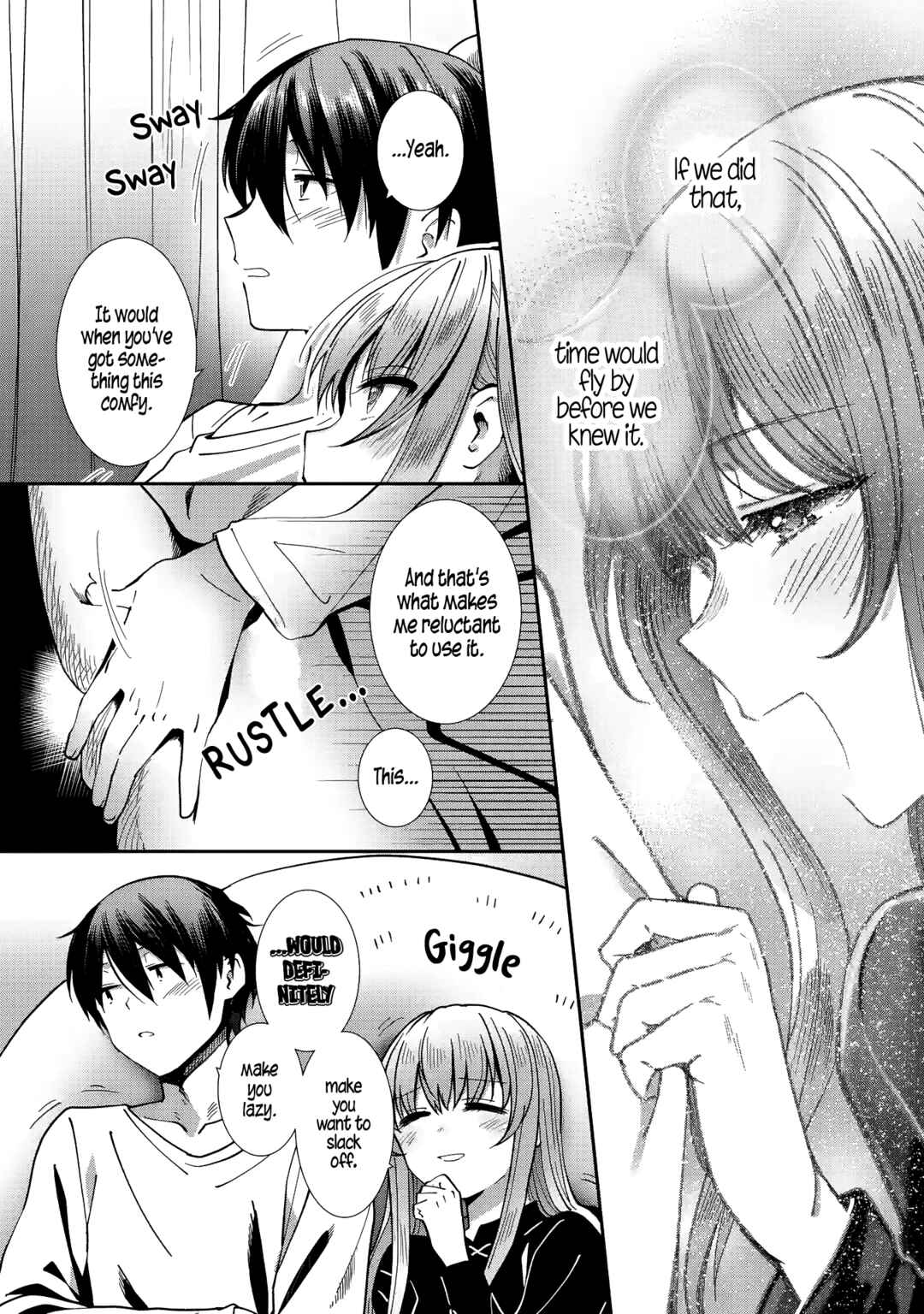 Page 11 Chapter 34 Otonari no Tenshi-sama ni Itsunomanika Dame Ningen ni Sareteita Ken: after the rain
