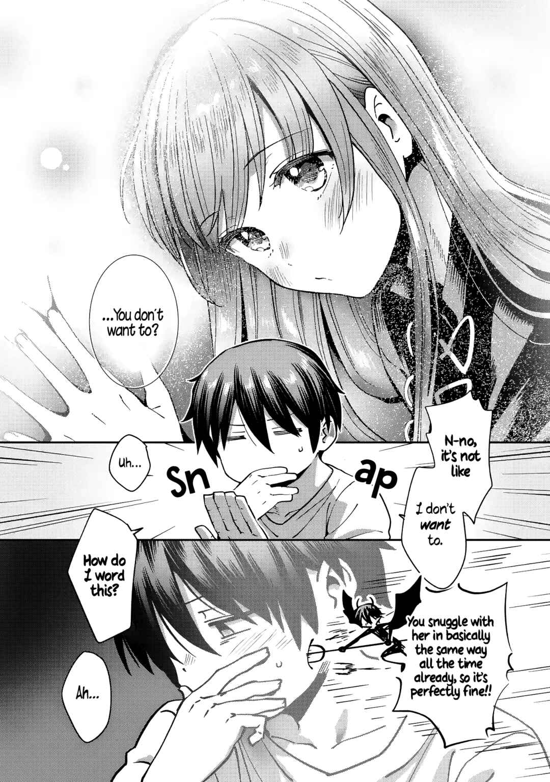 Page 8 Chapter 34 Otonari no Tenshi-sama ni Itsunomanika Dame Ningen ni Sareteita Ken: after the rain