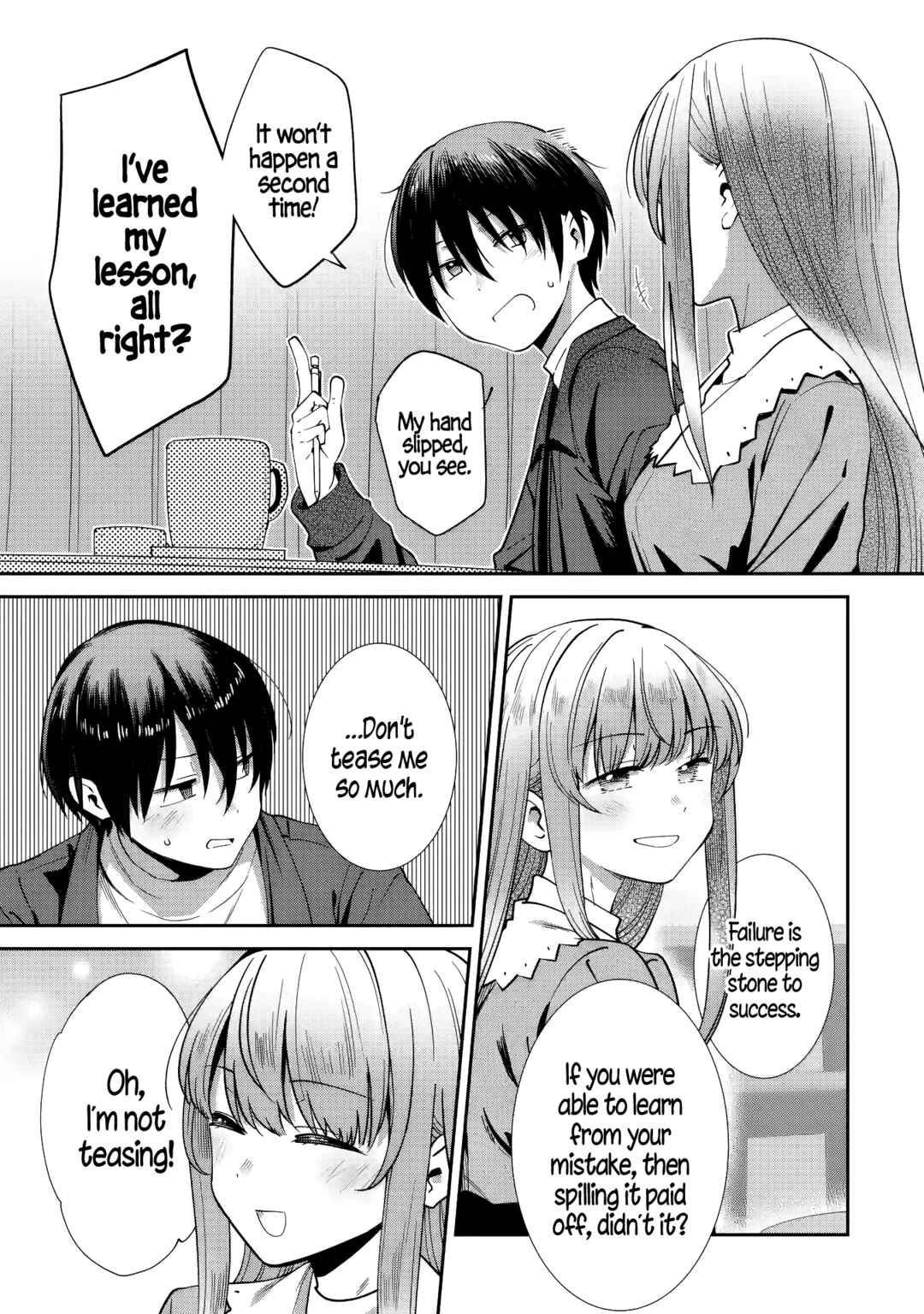 Page 7 Chapter 24 Otonari no Tenshi-sama ni Itsunomanika Dame Ningen ni Sareteita Ken: after the rain