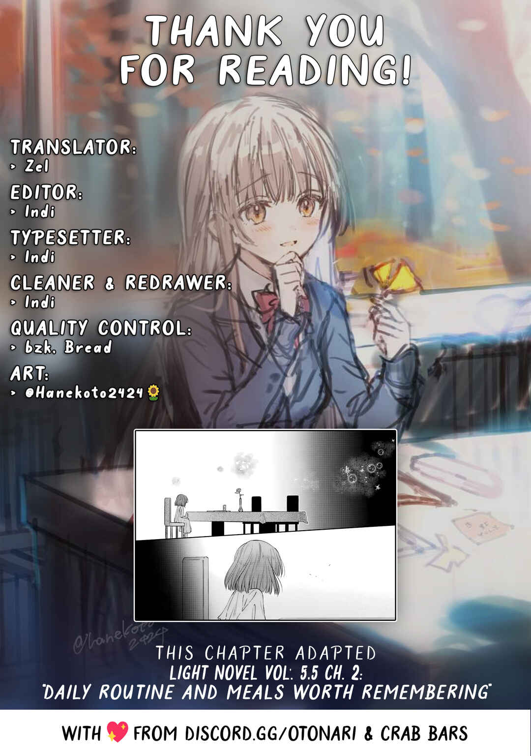 Page 11 Chapter 22 Otonari no Tenshi-sama ni Itsunomanika Dame Ningen ni Sareteita Ken: after the rain