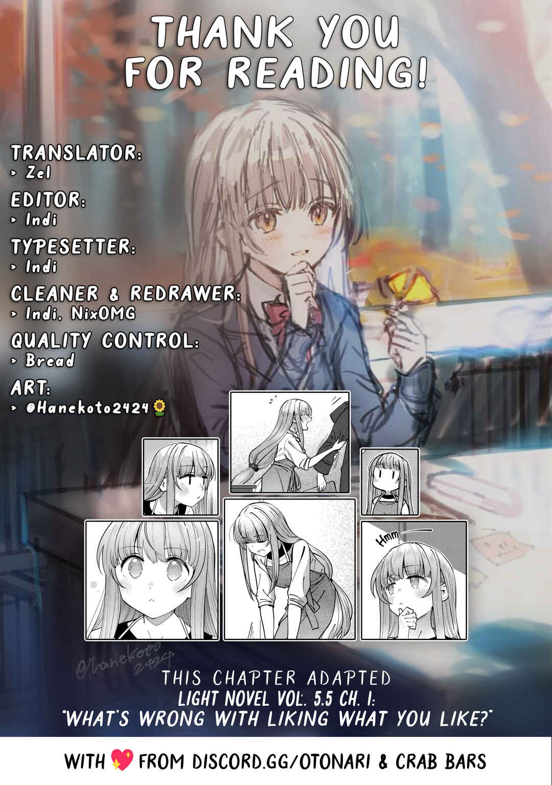 Page 11 Chapter 21 Otonari no Tenshi-sama ni Itsunomanika Dame Ningen ni Sareteita Ken: after the rain
