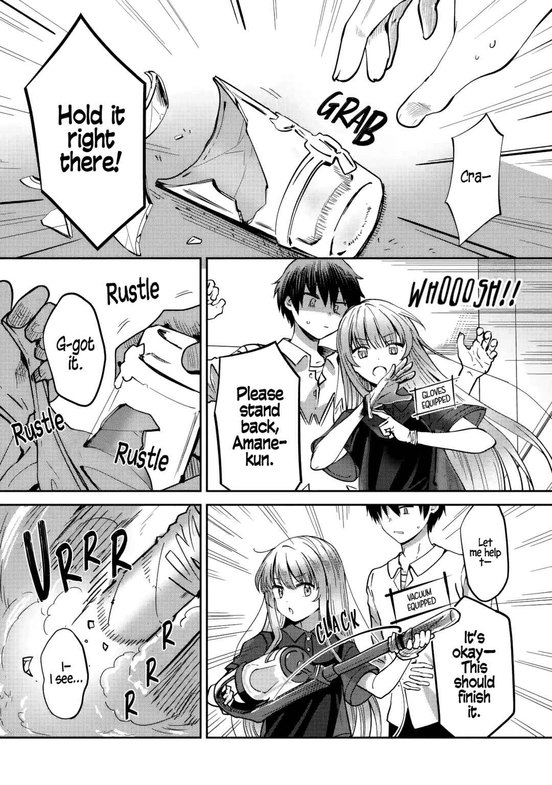 Page 2 Chapter 14 Otonari no Tenshi-sama ni Itsunomanika Dame Ningen ni Sareteita Ken: after the rain
