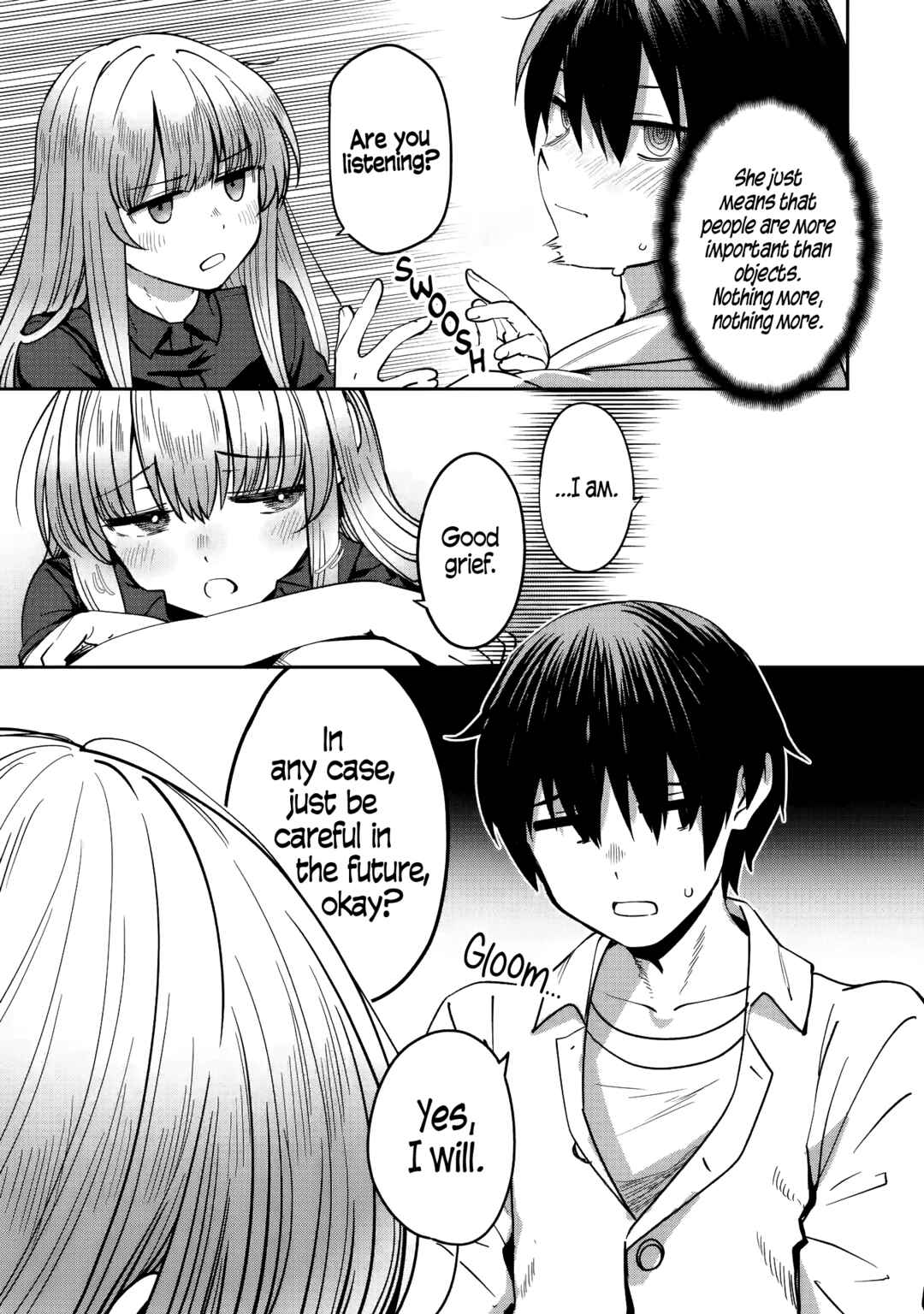 Page 7 Chapter 14 Otonari no Tenshi-sama ni Itsunomanika Dame Ningen ni Sareteita Ken: after the rain