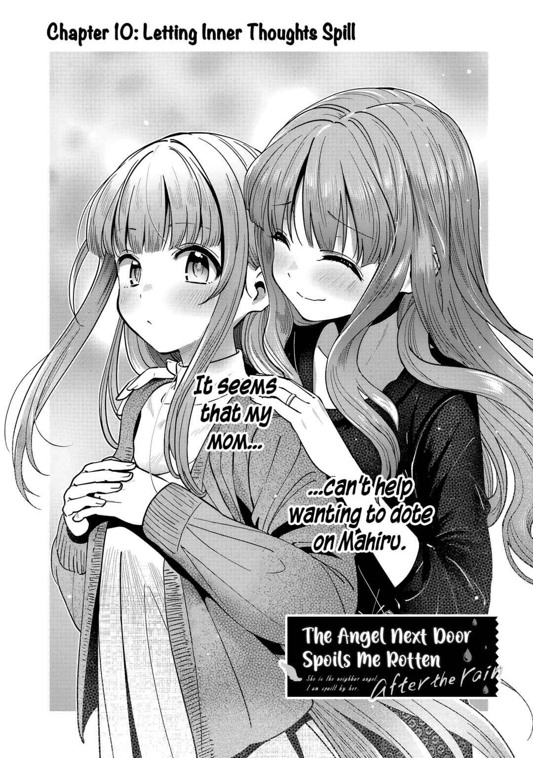 Page 1 Chapter 10 Otonari no Tenshi-sama ni Itsunomanika Dame Ningen ni Sareteita Ken: after the rain