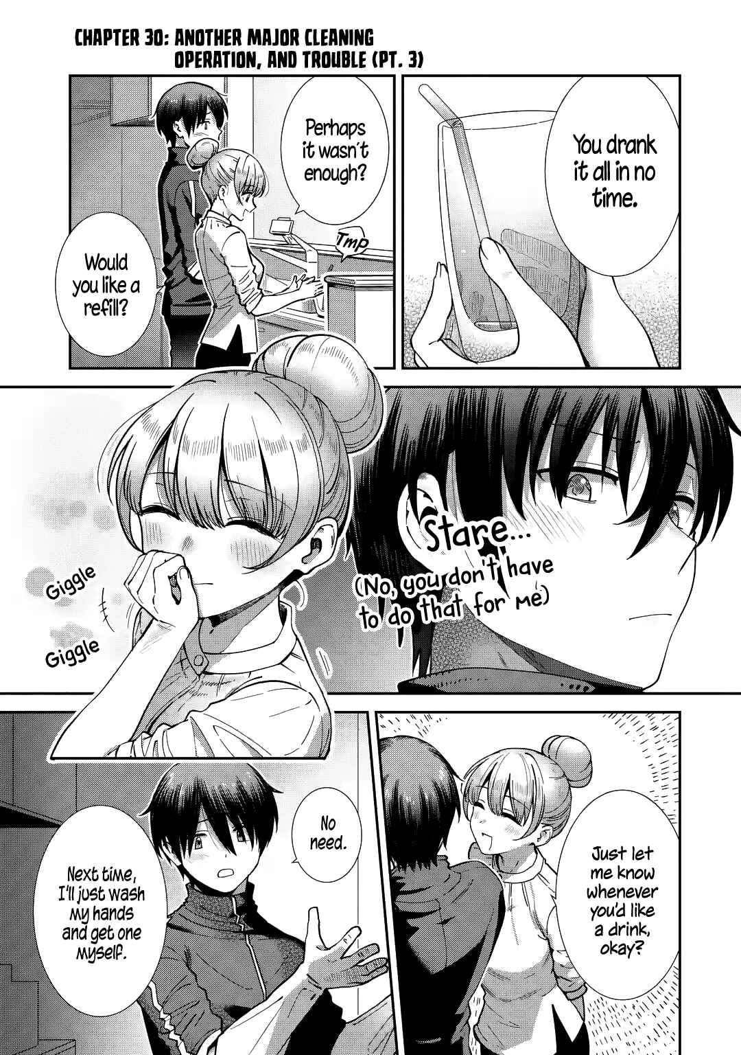Page 1 Chapter 30 Otonari no Tenshi-sama ni Itsunomanika Dame Ningen ni Sareteita Ken: after the rain