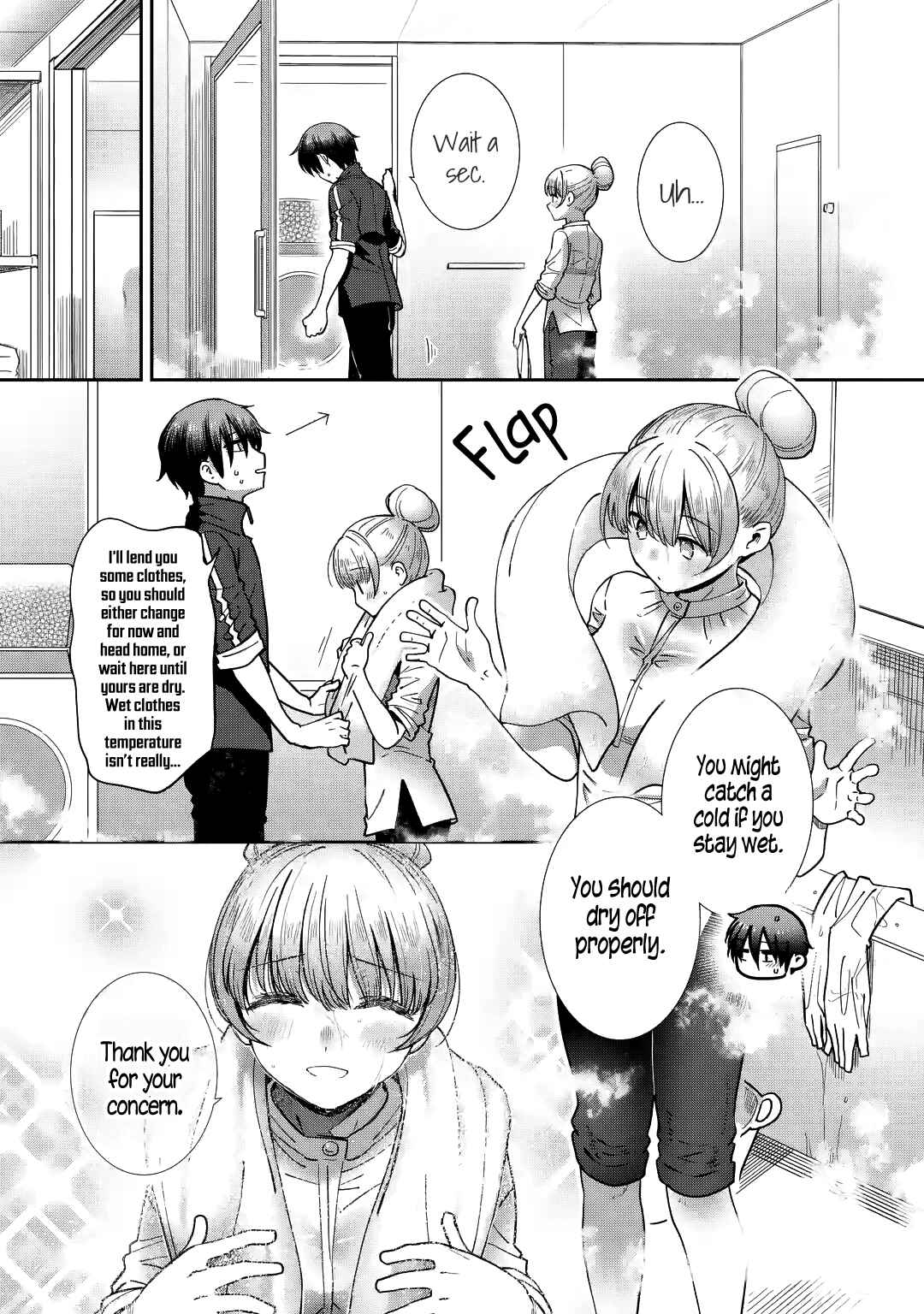 Page 10 Chapter 30 Otonari no Tenshi-sama ni Itsunomanika Dame Ningen ni Sareteita Ken: after the rain