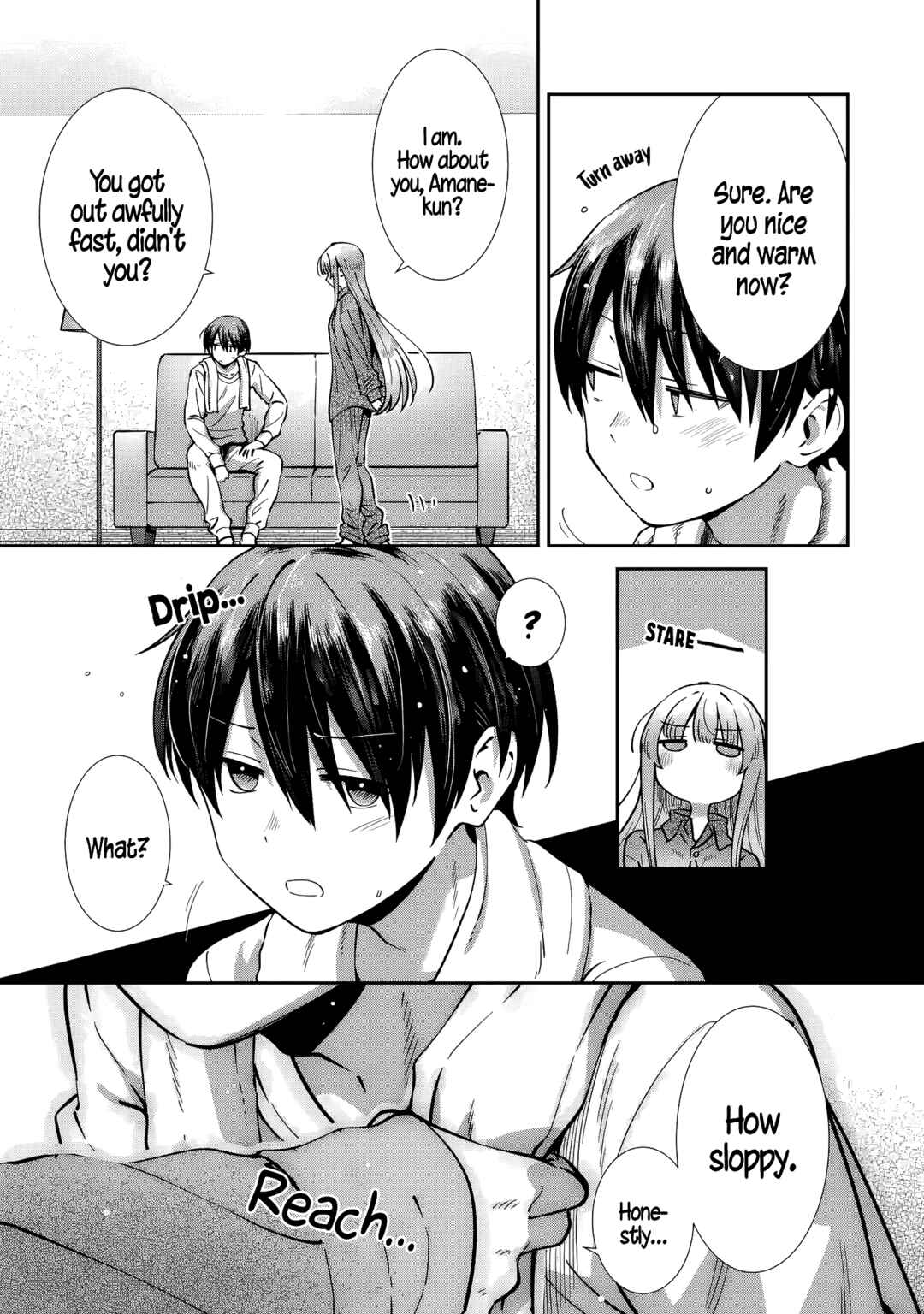 Page 3 Chapter 18 Otonari no Tenshi-sama ni Itsunomanika Dame Ningen ni Sareteita Ken: after the rain