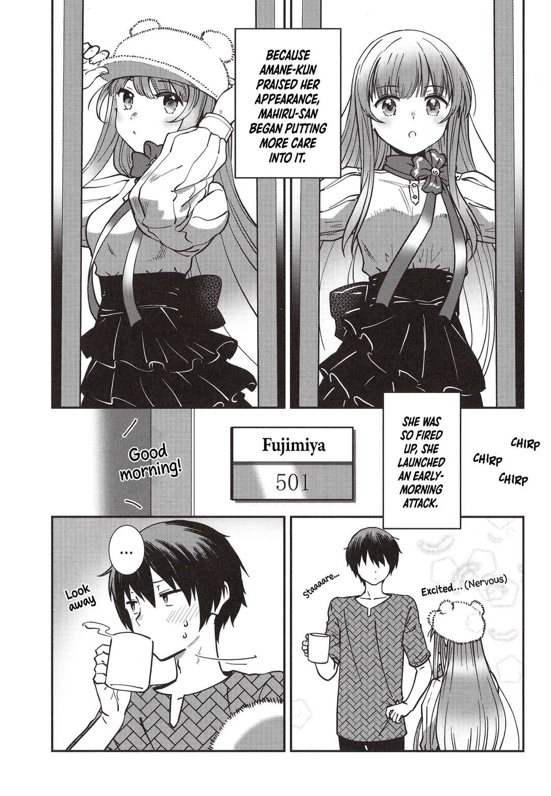 Page 5 Chapter 13.5 Otonari no Tenshi-sama ni Itsunomanika Dame Ningen ni Sareteita Ken: after the rain