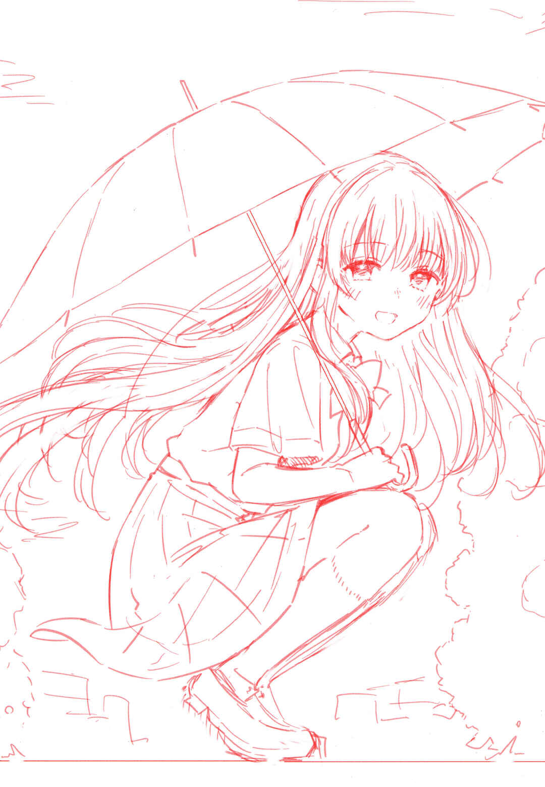 Page 7 Chapter 13.5 Otonari no Tenshi-sama ni Itsunomanika Dame Ningen ni Sareteita Ken: after the rain