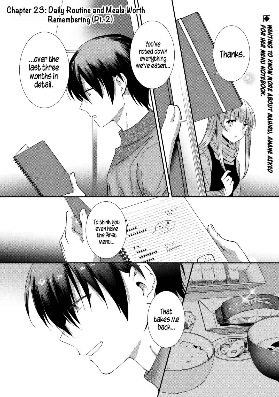 Page 1 Chapter 23 Otonari no Tenshi-sama ni Itsunomanika Dame Ningen ni Sareteita Ken: after the rain