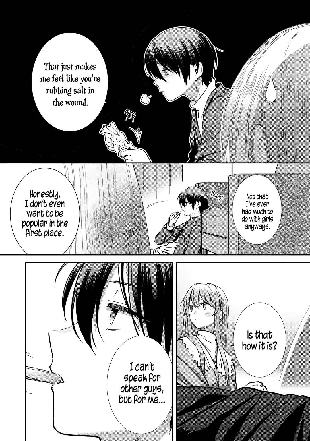 Page 14 Chapter 25 Otonari no Tenshi-sama ni Itsunomanika Dame Ningen ni Sareteita Ken: after the rain