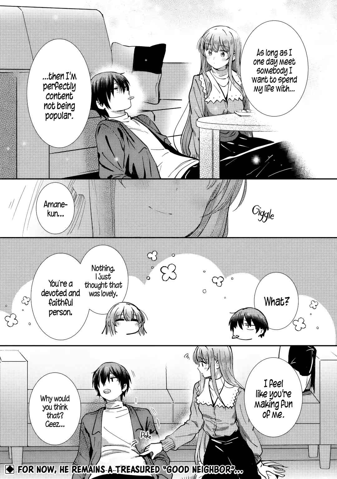 Page 15 Chapter 25 Otonari no Tenshi-sama ni Itsunomanika Dame Ningen ni Sareteita Ken: after the rain