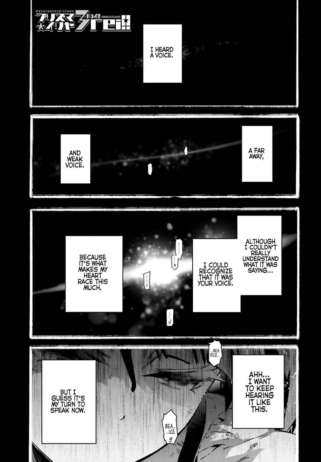 Page 1 Chapter 50 Fate/kaleid liner PRISMA☆ILLYA 3rei!!