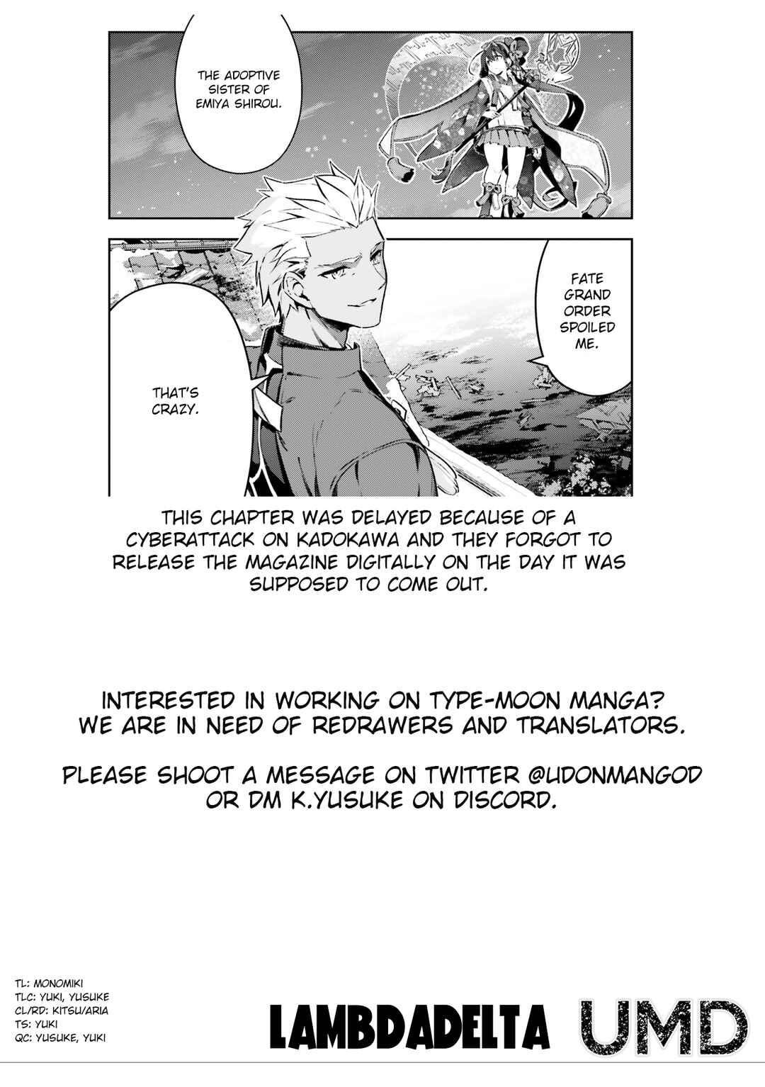 Page 13 Chapter 74.1 Fate/kaleid liner PRISMA☆ILLYA 3rei!!