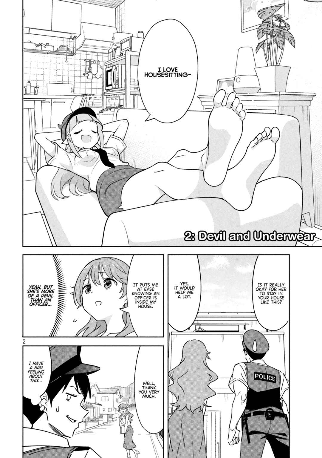 Page 2 Chapter 2 Akuma de Fukei!