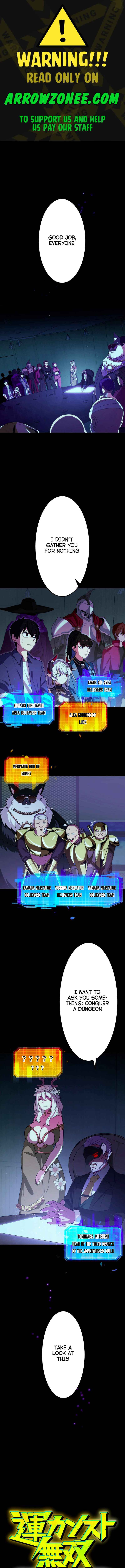 Page 1 Chapter 9 Maxed-Out Luck Overpower — The Unluckiest Adventurer Becomes the Strongest Through Reversed Stats!